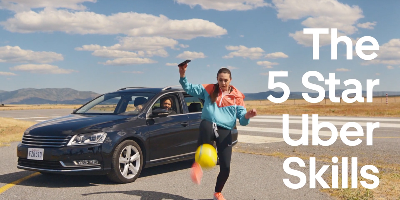 AdWatch: Uber | The 5 Star Uber Skills With Indi Cowie