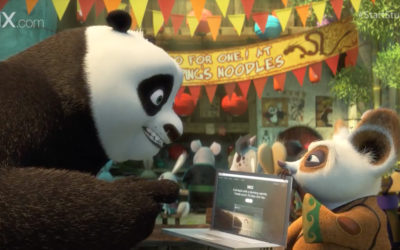 AdWatch: Wix | Kung Fu Panda Discovers the Power of Wix