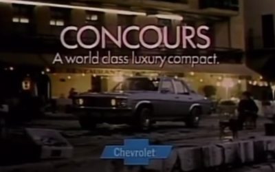 AdWatch: CHEVROLET | Concours