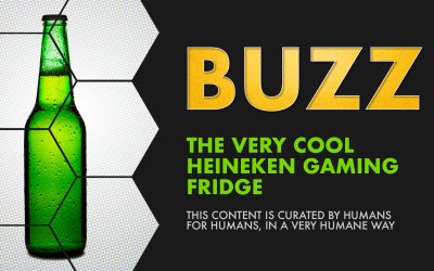 Weekly Buzz: The Very Cool Heineken Gaming Fridge