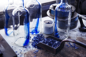 Absolut Blue Bottle