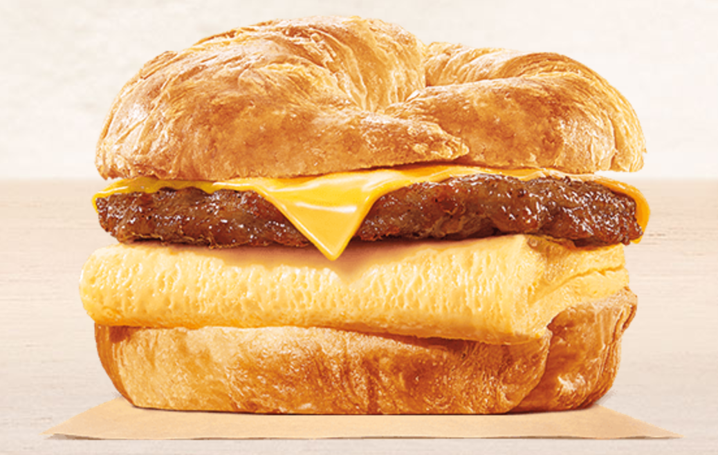 Burger King Croissan'wich