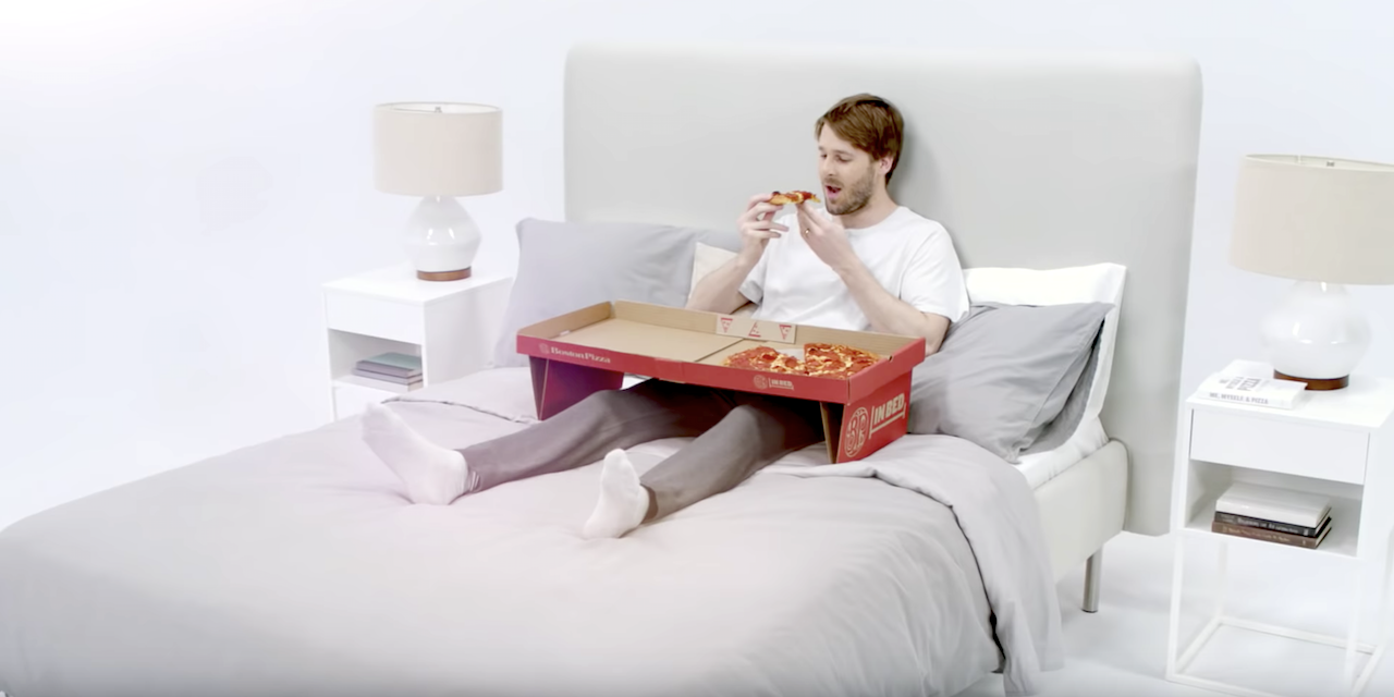 Boston Pizza BP in Bed Innovation