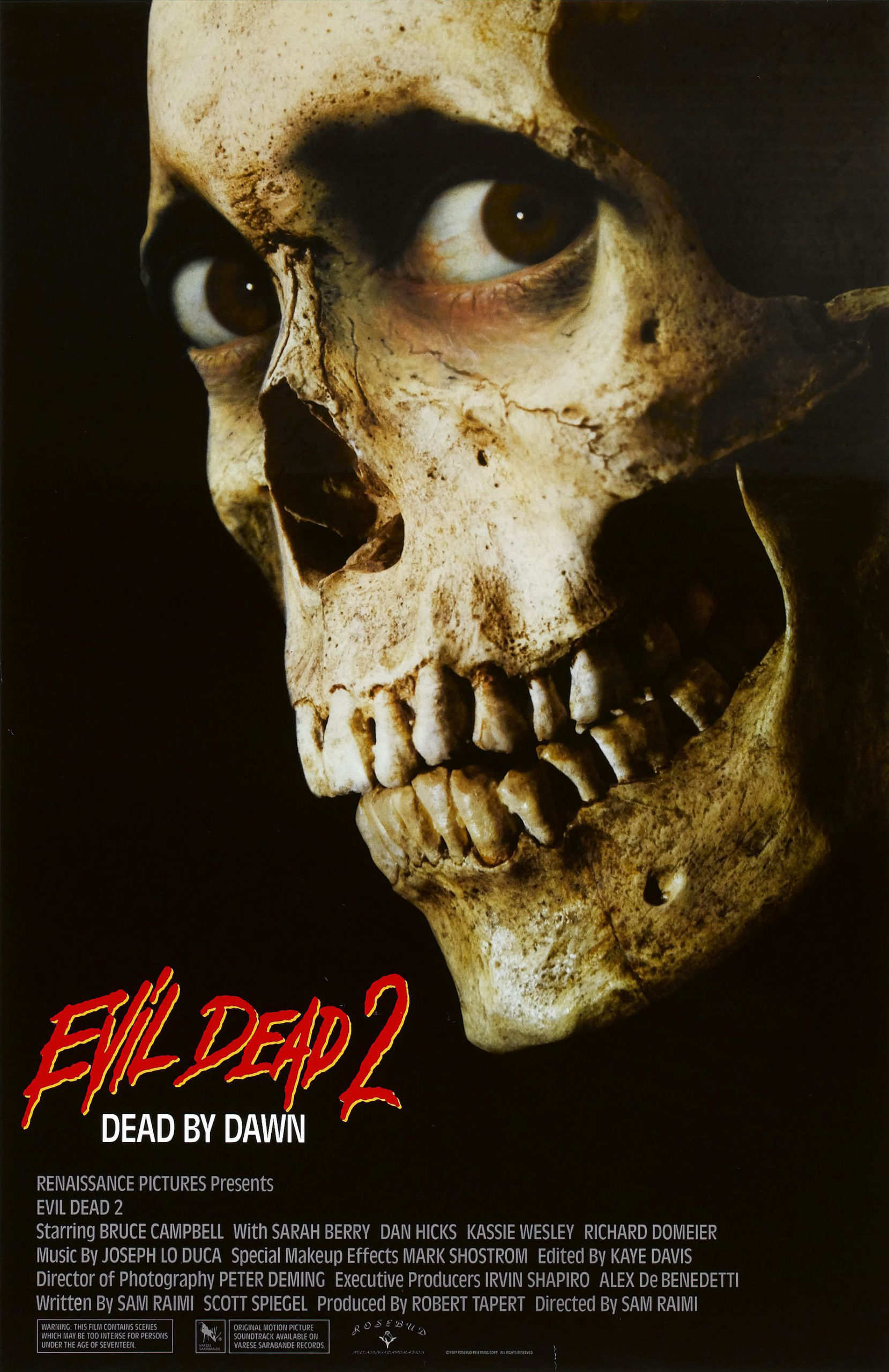 Evil Dead 2 Movie Poster