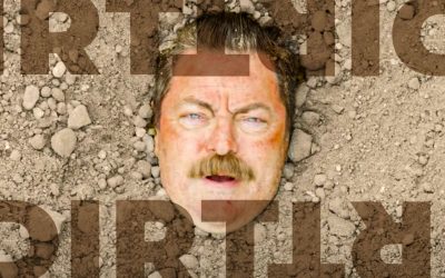 Nick Offerman Becomes One With The Earth