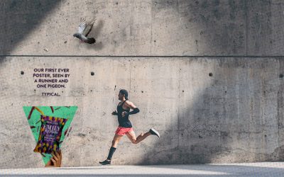 A Snack Company’s First Outdoor Ad Was Only Seen by a Pigeon and a Runner