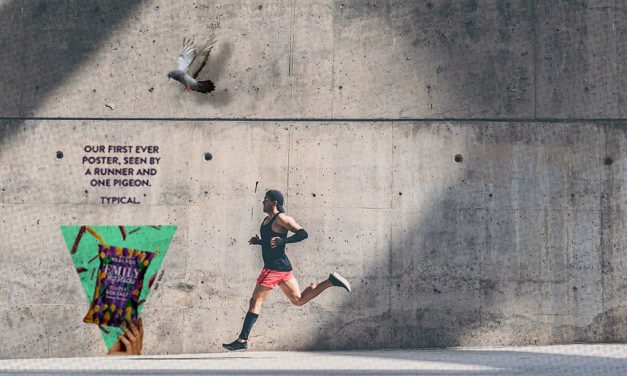 A Snack Company’s First Outdoor Ad Was Only Seen by a Pigeon and a Runner