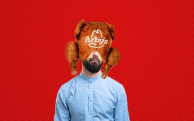 Stuffing Your Head in an Arby’s Deep Fried Turkey Pillow Could Be Fun