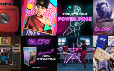 GLOW Throws Down Throwback Social Media Fun