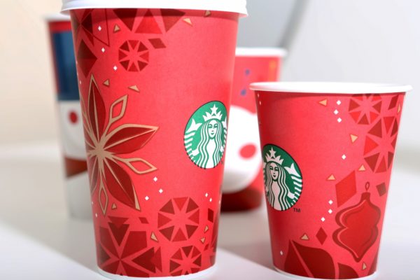 Starbucks holiday cups