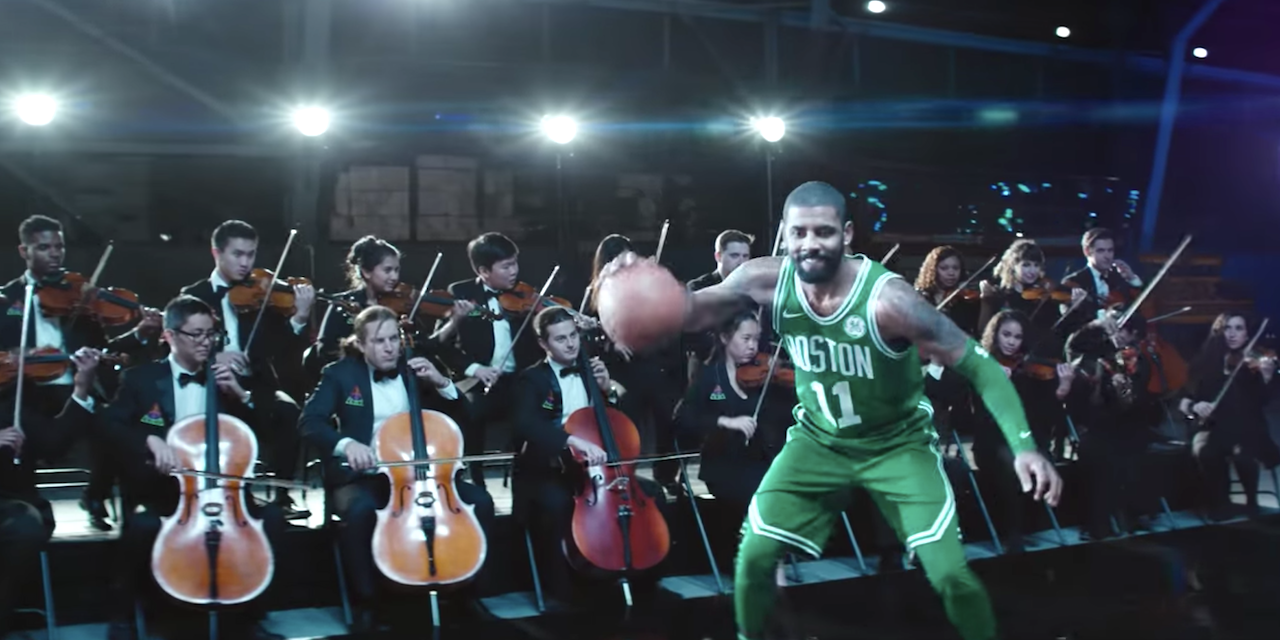 Kyrie Irving Finds Groove in Nike Sneaker Ad