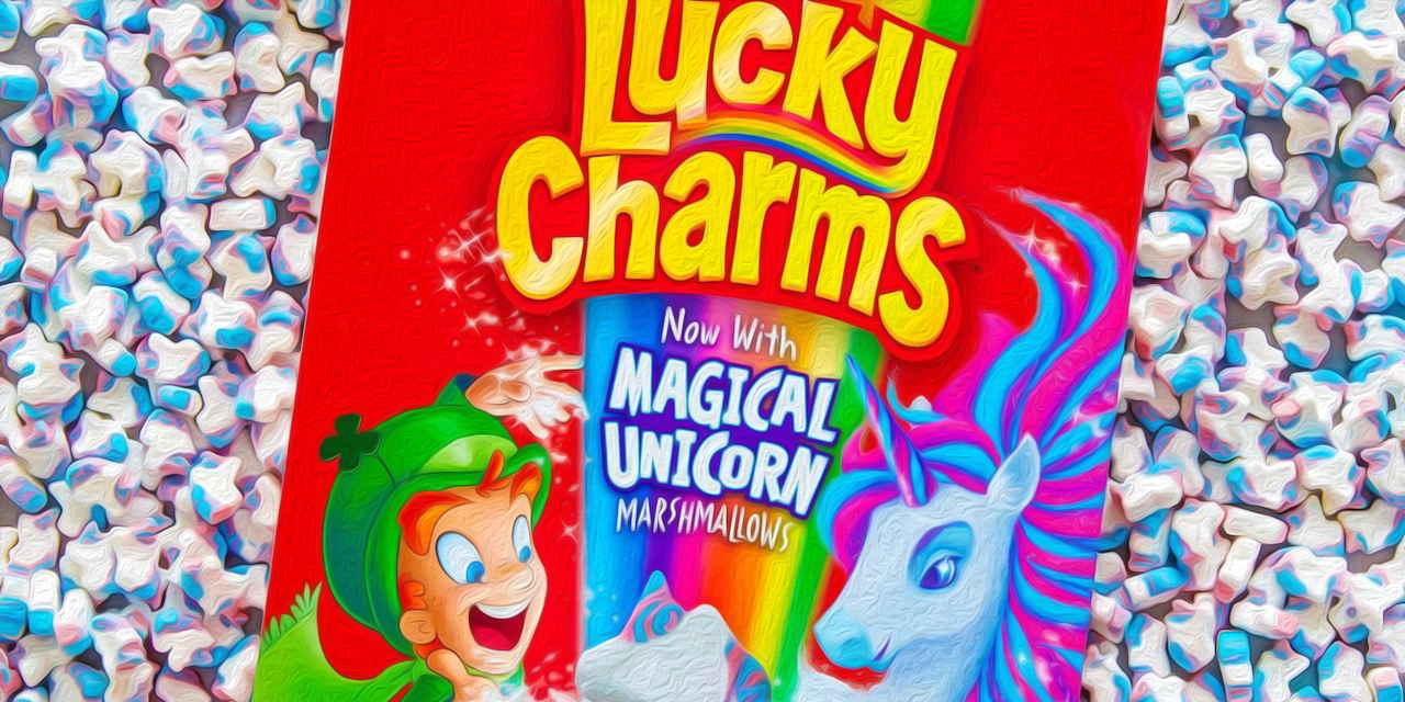 Lucky Charms Now with Magical Unicorns