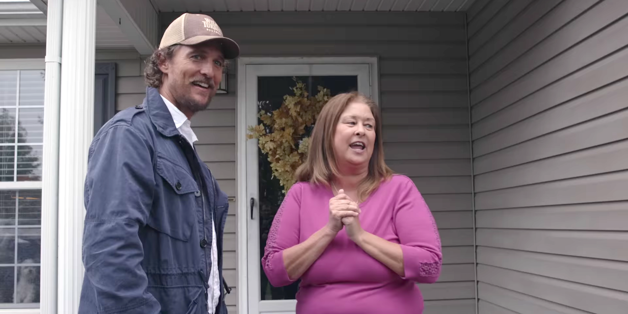 McConaughey Hands Out Birds in Wild Turkey Video