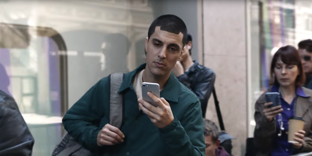 Samsung Growing Ad Haircut Guy