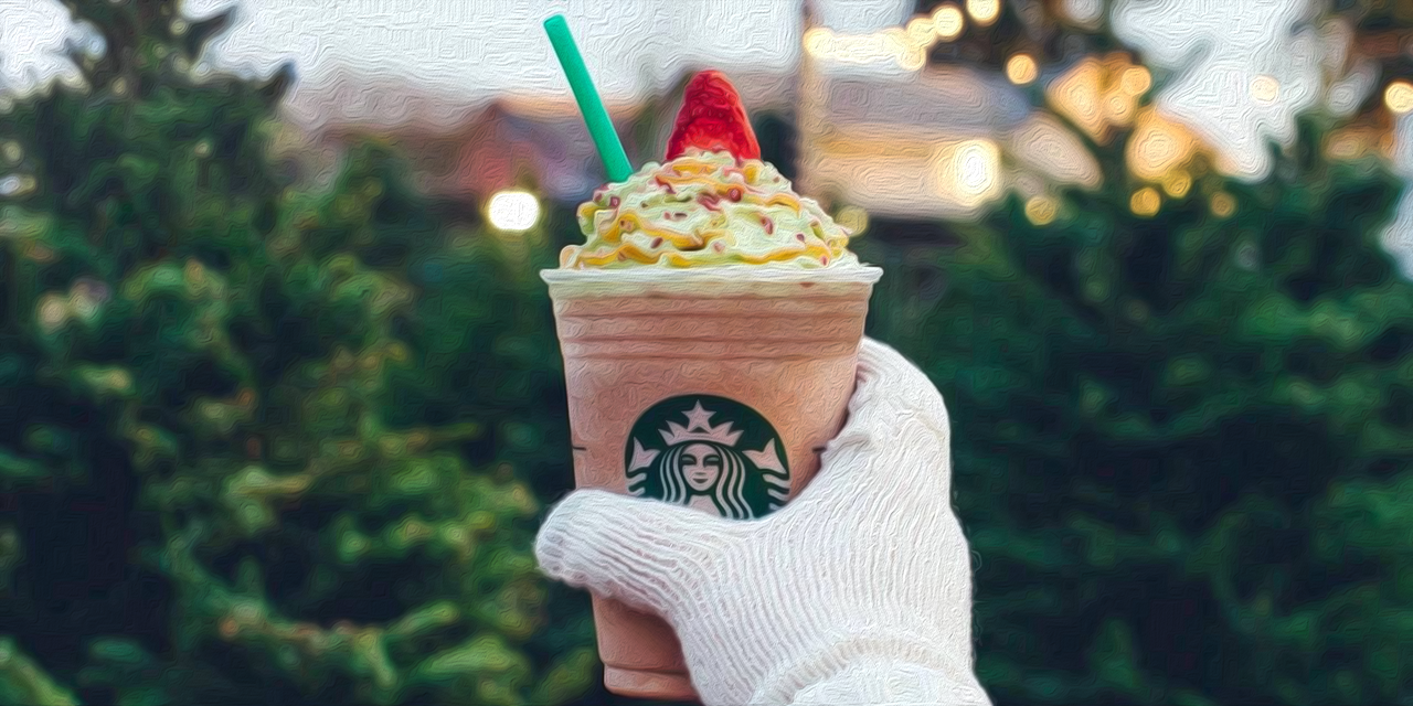 Starbucks Christmas Tree Drink