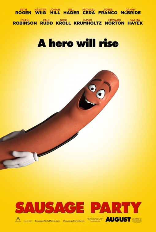 Sausage Party Hero Will Rise Movie Poster