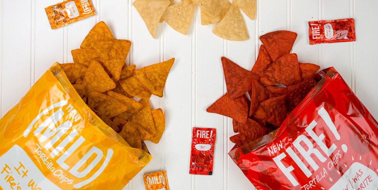 Taco Bell Sauce Inspired Chips