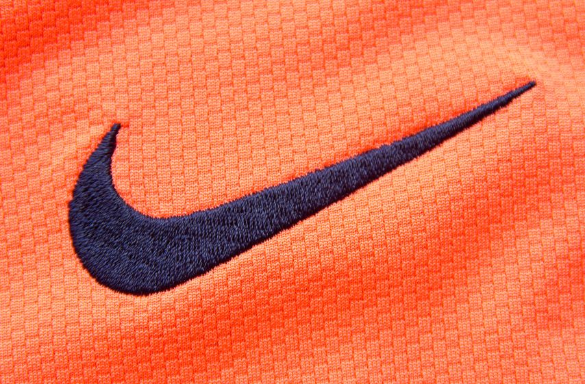 The Nike logo works in many different colors and contexts