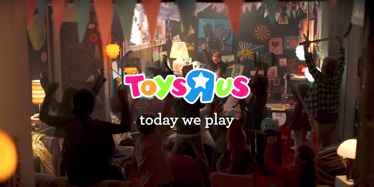 Toys R Us Today We Play Branding