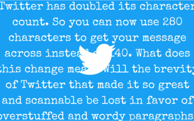 Twitter Goes Long with Character Count