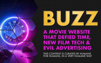 Weekly Buzz: A Movie Website That Defied Time, New Film Tech, & Evil Advertising