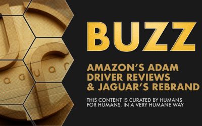 Weekly Buzz: Amazon’s Adam Driver Reviews & Jaguar’s Rebrand