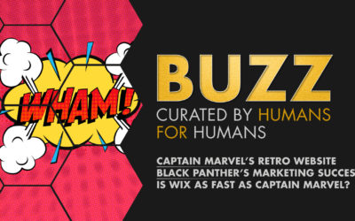 Weekly Buzz: Captain Marvel’s Website, Black Panther Retrospective, & Wix Turbo.