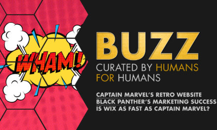 Weekly Buzz: Captain Marvel’s Website, Black Panther Retrospective, & Wix Turbo.