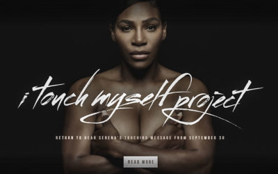 I Touch Myself Project Features Serena Williams