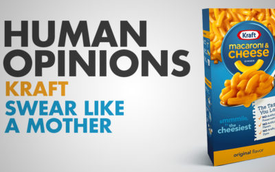 Human Opinions: Kraft Is Swearing In This Ad