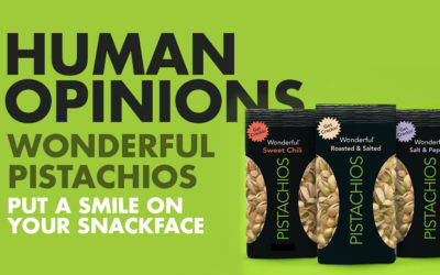 Human Opinions: Wonderful Pistachios Put A Smile on Your Snackface