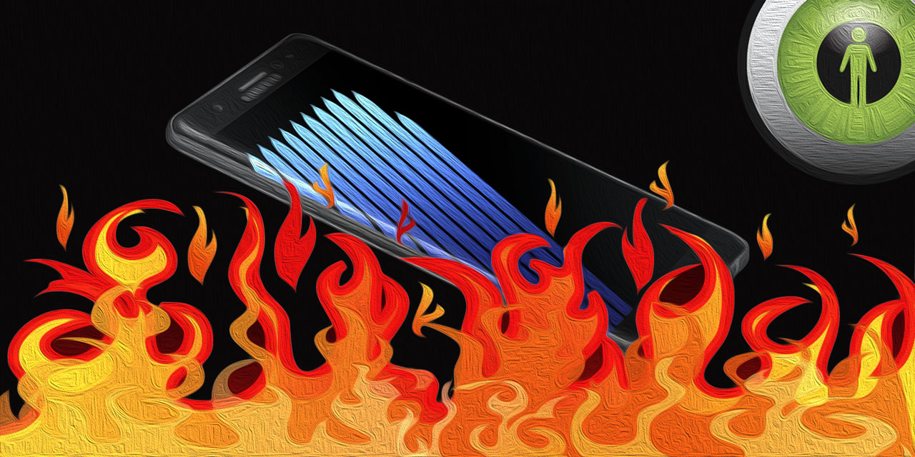 Samsung on Fire